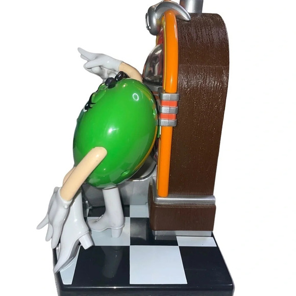 Original M&M's Vintage Rock and Roll Jukebox Music Dance Candy Dispenser - Picture 4 of 11